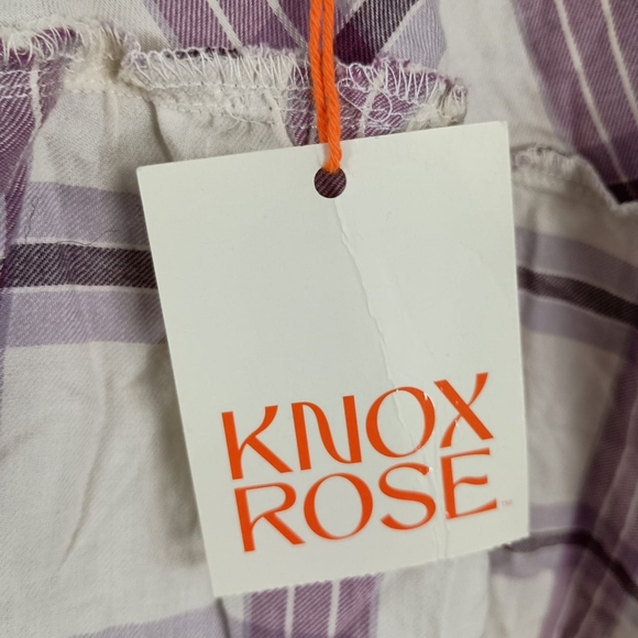NWT Knox Rose Long-Sleeve Button-Down Tunic Shirt - Picture 11 of 11
